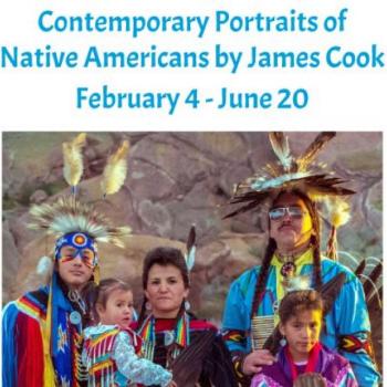 Contemporary Portraits of Native Americans by James Cook, 2022