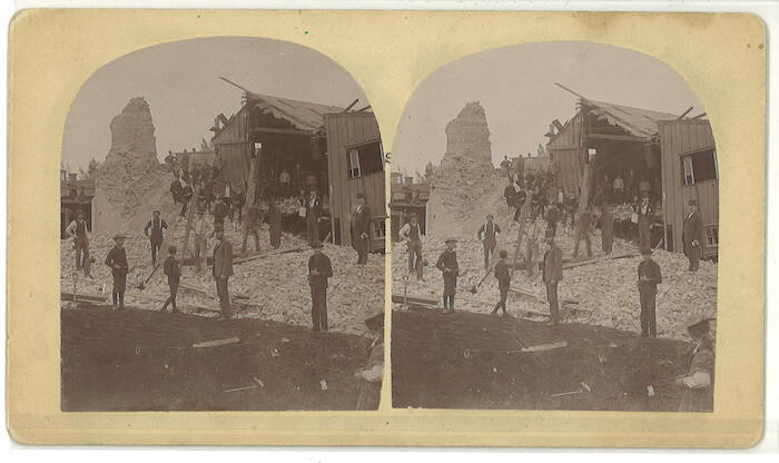 stereo view card