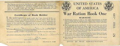 card, war ration