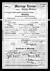 certificate, marriage