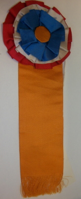 Commemorative Ribbon, '1897 Semi-Centennial'