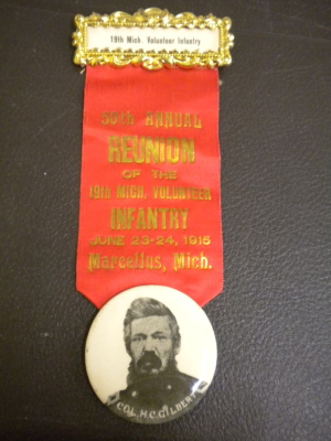 Commemorative Medal, '19th Michigan Voluntary Infantry'