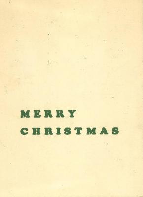 card, Christmas 