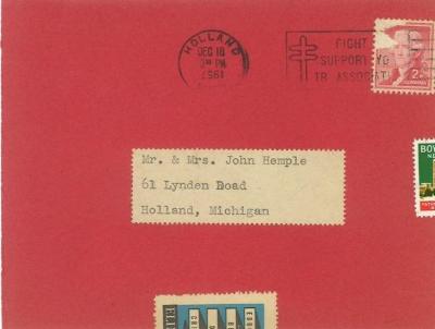 card, Christmas 