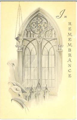 Card, memorial