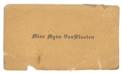 name card